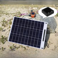 100W Solar Plate 5V Waterproof Solar Panel Portable Dual USB Solar Battery Charger Outdoor Camping Solar Cells Charging