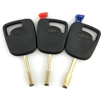 YIQIXIN Uncut Blade Car Key Transponder Shell Case For Ford Focus Mondeo KA Fiesta Escort For Jaguar XJ8 Transit Connect No Chip