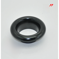 4" 101MM 100MM Inlet Short RAM Bellmouth Velocity Stack Adapter Air Intake Turbo Horn Cover