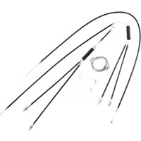 AliExpress Complete BMX Bike Brake Cables Bicycle Gyro System Front Rear Upper Lower Spinner Rotor Braking Cable Housing Set with Fittings