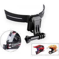 AliExpress NONE Motorcycle Helmet Camera Mount Motorbike Hat Stable Chin Bracket Holder Outdoor Cycling Supplies Replacing Parts