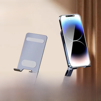 Cell Phone Stand 360° Rotation Adjustable Metal Holder Stand For iPhone iPad Xiaomi Huawei Foldable Desktop Phone Tablet Holder