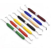 Dental Resin Filler Aesthetic Restoration Tools Silicone Handle For Resin Knife Plastic Dresser Dentistry Tool Instrumen