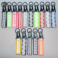 AliExpress 10cm Reflective Keychains High Visibility Reflector Pendant Traffic Safety Marker For Night Cycling Bag Accessories Car Keyrings