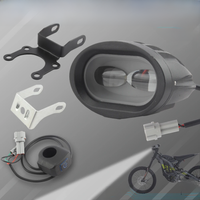 AliExpress PowerMotor for Surron Light Bee Accessories Motorcycle Front Headlight Switch with Bracket Plug Motocross Parts for SURRON Electric Bike