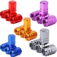 AliExpress NONE Tire Valve Stem Caps Decorative Tires Accessories Aluminum Alloy Nipple Wheel Caps For Cars Motorcycles Bicycle Cover Dustproof