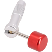 AliExpress NONE 1pc Screwdriver Handle/with 10pcs Screwdriver Bit 180° Screwdriver Multifunctional Keychain Shape Screwdrivers Bike Repair Tools