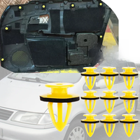 10Pcs For SEAT Alhambra MK1 7M 1996 - 2010 Cordoba 6L Ibiza MK2 6K Toledo Mk4 (KG) Car Door Card Panel Trim Rivet Replacement