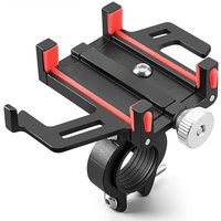 AliExpress ROCKBROS Phone Holder Motorcycle Electric Bicycle Smartphone CNC Aluminum Alloy Bracket Five Claws Mechanical Bike Phone Holder