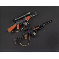 ZYTOYS ZY2007 ZY2008 1/6 Scale Soldier AK47 AKS47 Rifles Plastics Model Toy Accessories Fit 12" Action Figure In Stock