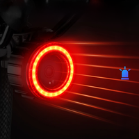 AliExpress Toptrek New Bicycle Smart Auto Brake Sensing Light Waterproof LED Charging Cycling Taillight Bike Rear Light Warn Bicycle Taillight