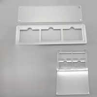 JCD 1pcs For GBA Game Card Box Magnetic Cover High Transparent Acrylic Game Display Box Storage Box
