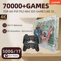 NEW X9 Retro Mini Game Box Super Console 4G RAM Built-in 70000+ Games Emulators Accessories 4K HD Display On TV Projector Monit