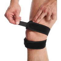 AliExpress Aolikes AOLIKES 1PCS Pressurized Knee Wrap Sleeve Support Bandage Pad Elastic Braces Knee Hole Kneepad Safety Basketball Tennis Cycling