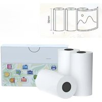 Grayscale Photo Paper Mini Printer paper For Portable printer Thermal Paper Self-Sticker For Pocket Printers Kid Camera HD Photo