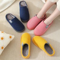 Classic House Slipper Women Fuzzy Winter Warm Fur Plush Non Slip Indoor Female Home Room Shoe Man male Lazy Footwear Bedroom