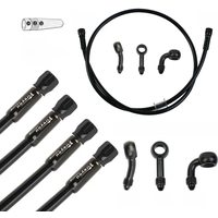 AliExpress Fireyouracing AN3 Braided Brake Hose Motorcycle Hydraulic Clutch Tube Master Cylinder Brake Oil DOT Pipe Racing Motocross Dirt Pit Bike ATV