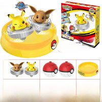 Original Pokemon Spinning Top Toy Blind Box Pikachu Pull-String Battle Spinner, Arena Set, Mystery Box, Full Set, Xmas Gift