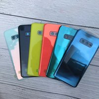 S10e Housing For Samsung Galaxy S10E G970 5.8" Glass Battery Back Cover Repair Replace Door Rear Case + Camera Lens