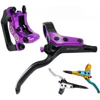 AliExpress TANKE MTB 4 Piston Hydraulic Disc Brake 850/1700mm Resin Brake Pads Oil Pressure AM Front Rear Mountain Bicycle Clamp Ultralight