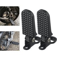AliExpress 1 Pair Bike Pedals Aluminum Alloy Bicycle Rear Footrest Foot Peg Bike Pedal Mountain Replacement Foot For Motorcycle Bike Black