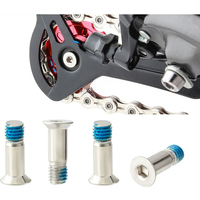 AliExpress MUQZI 2PCS Pulleys Bolt Rear Derailleur Stainless Steel M5 Jockey Screw MTB Road Bike Idler Guide Wheel Bolt Cycling Parts