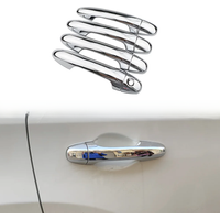 Car Door Handle Catch Cover Trim for Toyota RAV4 2013 2014 2015 2016 2017 2018 Cap Lid Molding Overlay Decoration Chrome Acc.