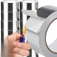 Aluminium Foil Tapes Heat Resistant Leakproof Self Adhesives Greaseproof Anti-Mold Moisture-Proof Waterproof Repair Sticker Tape