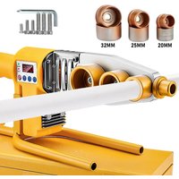 Zgrzewarka do rur plastikowych 1000W 220V, profesjonalne narzędzie do zgrzewania na gorąco, odpowiednie do PB/PE/PPR do 320. ℃