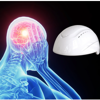 810NM Infrared Photobiomodulation Brain Helmet PDT Led Light Therapy Device for Neurofeedback,Cognitive Enhancement,Relaxation