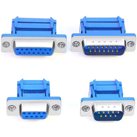 DB9/DB15/DB25 press-line type no welding two rows of RS232 IDC crimp Type D-Sub 485 serial port plug puncture male/female head