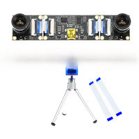 720P 3D Stereo Dual Lens Camera Module Synchronization Same Frame,Baseline Adjustable USB Plug And Play For Modeling VR Ranging