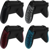 eXtremeRate Textured Non-Slip Improvement Back Panels Accessories Replacement Side Rails Shell for Xbox Core Wireless Controller