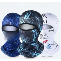 AliExpress NONE Summer Cool Balaclava Ice Silk Cycling Full Face Cap Sun Anti-UV Protection Sports Face Cover Headwear Bike Motorcycle Men's Hat