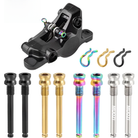 AliExpress MUQZI 2pcs Titanium Bolts Bicycle Disc Brakes Caliper Lightweight Mounting Screws Road MTB Disc Brake Pad Bolts with Fixing Clip
