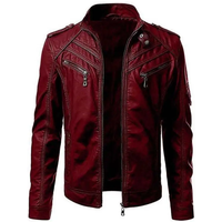 Men Faux Leather Jacket Motorcycle 5Xl Men Jackets Black Jaqueta De Couro Masculina Outwear Male Slim Fit Pu Leather Coats Man