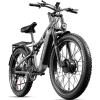 AliExpress Shengmilo S600 Adult Electric Bike 2000W Dual Motor Electric Mountain Bike 48V17.5AH ebike 26 In Fat Tires All-Terrain E Bicycle