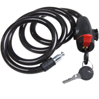 AliExpress VAKIND Universal Anti-Theft Steel Coil Cable Motorcycle Lock Bicycle Lock with Key
