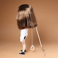 1/6 Doll Display Stand Rack Invisible Prop Model Holder Iron Dolls Figure Display Support for Mini Blythe Dolls Accessories 10in
