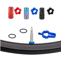 AliExpress VXM 1Set Bike Presta Valve Nut + Install Wrench MTB Road Bicycle Tubeless French Tyre Dust Cover Tire Protector Nozzle