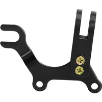 AliExpress riderace Bicycle Disc Brake Bracket Frame Adapter Mounting Holder For Mountain Road Bike V Brake Rack Disc Converter 20/31.8mm Adjustable