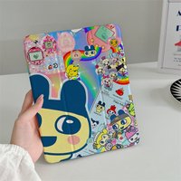 Cute Cartoon Tablet Case For iPadA16 Pro 11 inch Air 2024 2025 iPad Air 5/4 10.9 10.2 9.7 inch 10.5 mini 6 Cover with Pen Holder