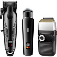 Kemei KM-2290 KM-1113 KM-2026 professional Electric hair clipper kit Men's Shaver Cordless Barber Hair Trimmer USB beard Razor