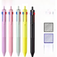 Japan UNI JETSTREAM Multi-function Pen Three Color Ballpoint Pen SXE3-507 Low-viscosity Ultra-smooth Ink 0.5/0.7mmStationery