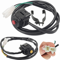 AliExpress NONE 1 Pcs Universal Motorcycle Kill Switch Red Push Button Horn Starter Dirt Bike ATV UTV Dual Sport For 22mm Handlebar Mounted Bars