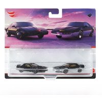 Hot Wheels 1/64 Collector Cars KNIGHT RIDER K.I.T.T. & K.A.R.R. Die-cast Toy Vehicles HBL96