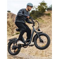 AliExpress URLIFE Urlife Electric Off-road Mountain Bike 20 x 4 Inch Fat Tire 48V 15.6Ah Removable Battery 28 MPH 100 Mile Range Commuter Ebike