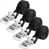 AliExpress boteyle 1/2/4pcs Bicycle Pedal with Bicycle Universal Replacement Pedal Strap Fitness Dog Mouth Pedal Strap Aluminum Alloy with Feet