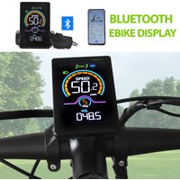 M5C-2 Ebike Display With Bluetooth Mobile Phone Control Electric Bicycle Computer Wired Bicycle Speedometer And Bicycle Odometer