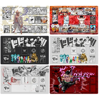 OPCG One Piece Playmat Luffy Edward Newgate Anime Playmat Trading Card Game Mat Dedicated Card Play Against Table Mat 60X35Cm